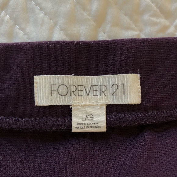 Purple mini skirt - Picture 2 of 2